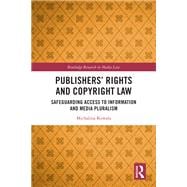 Publishers’ Rights and Copyright Law