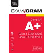 CompTIA A+ Core 1 (220-1201) and Core 2 (220-1202) Exam Cram, 2nd edition
