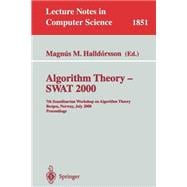 Algorithm Theory Swat 2000