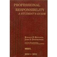 Professional Responsibility 2010-2011