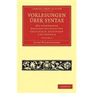 Vorlesungen Uber Syntax / Lectures on Syntax