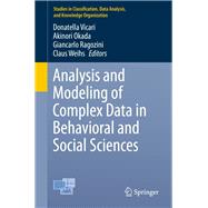 Analysis and Modeling of Complex Data in Behavioral and Social Sciences