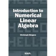 Introduction to Numerical Linear Algebra