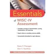 Essentials of WISC<sup>®</sup>-IV Assessment,9780471476917