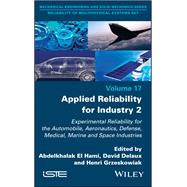 Applied Reliability for Industry 2,9781786306920