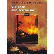 Annual Editions : Violence and Terrorism 03/04