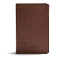 CSB Restoration Bible, Brown LeatherTouch, Indexed Embracing God's Word in Difficult Seasons