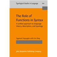 The Role of Functions in Syntax
