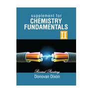Supplement for Chemistry Fundamentals II