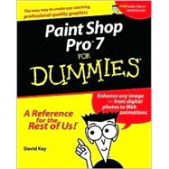 Paint Shop Pro 7 For Dummies