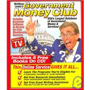 Matthew Lesko's Government Money Club: USA's Largest Database of Government Money & Services