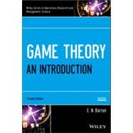 Game Theory An Introduction