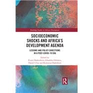 Socioeconomic Shocks and Africa’s Development Agenda book cover, ISBN 9781032076935