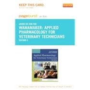 Applied Pharmacology for Veterinary Technicians Pageburst E-book on Kno Retail Access Card