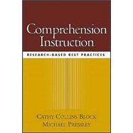 Comprehension Instruction Research-Based Best Practices