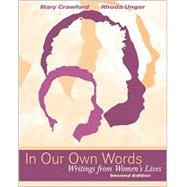 In Our Own Words : Writings from Women's Lives