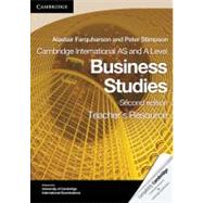 Cambridge International AS and A Level Business Studies Teacher's Resource CD-ROM