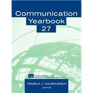 Communication Yearbook 27