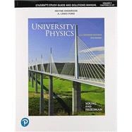 Student Study Guide and Solutions Manual for University Physics Volume 2 (Chs 21-37)