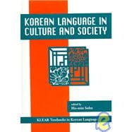Korean Language in Culture And Society