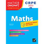 Mathématiques - CRPE 2023 - Epreuve orale d'admission