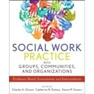 Social Work Practice with Groups, Communities, and Organizations Evidence-Based Assessments and Interventions