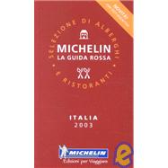 Michelin Red Guide 2003 Italia