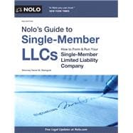 Nolo's Guide to Single-member Llcs