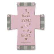 I Have You in My Heart Ceramic Cross