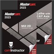 Mastercam 2023 - Mill 2D & Lathe Training Guide Combo