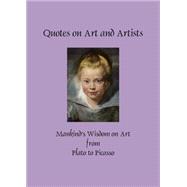 Quotes on Art and Artists