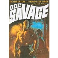 Doc Savage 17: The Czar of Fear / The World's Fair Goblin: Bama Cover