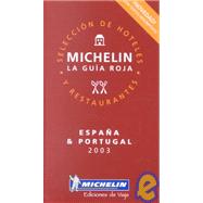 Michelin Red Guide 2003 Espana & Portugal