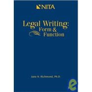 Legal Writing : Form and Function