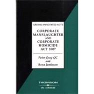 Corporate Manslaughter and Corporate Homicide Act