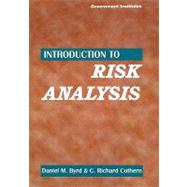 Introduction to Risk Analysis A Systematic Approach to Science-Based Decision Making