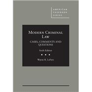 Modern Criminal Law(American Casebook Series)