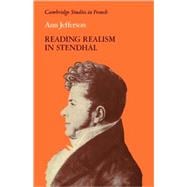 Reading Realism in Stendhal
