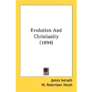 Evolution and Christianity 1894