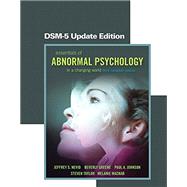 Essentials of Abnormal Psychology, Third Canadian Edition, DSM-5 Update Edition (3rd Edition)