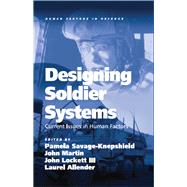 Designing Soldier Systems: Current Issues in Human Factors