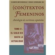 Contextos femeninos - Antología de escritoras españolas