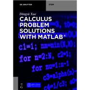 Calculus Problem Solutions with MATLAB®