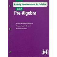 Pre-algebra, Grades 6-8 Family Involvement Activities