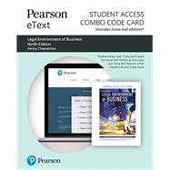 Pearson eText for Legal Environment of Business Online Commerce, Ethics, and Global Issues -- Combo Access Card