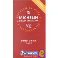 Michelin Red Guide 2003 Portugal