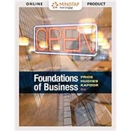 MindTap Introduction to Business, 1 term (6 months) Printed Access Card for Pride/Hughes/Kapoor's Foundations of Business, 6th