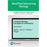 Mastering Biology with Pearson eText Access Code for Campbell Biology: Concepts & Connections