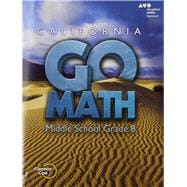 Go Math! California Interactive Worktext Grade 8