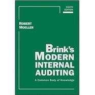 Brink's Modern Internal Auditing A Common Body of Knowledge